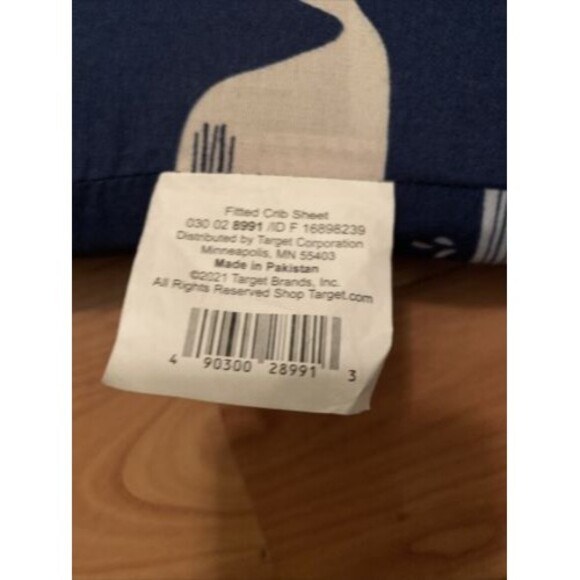 Cloud Island Target Fitted Baby Crib Sheet Multi-Color - Picture 10 of 10